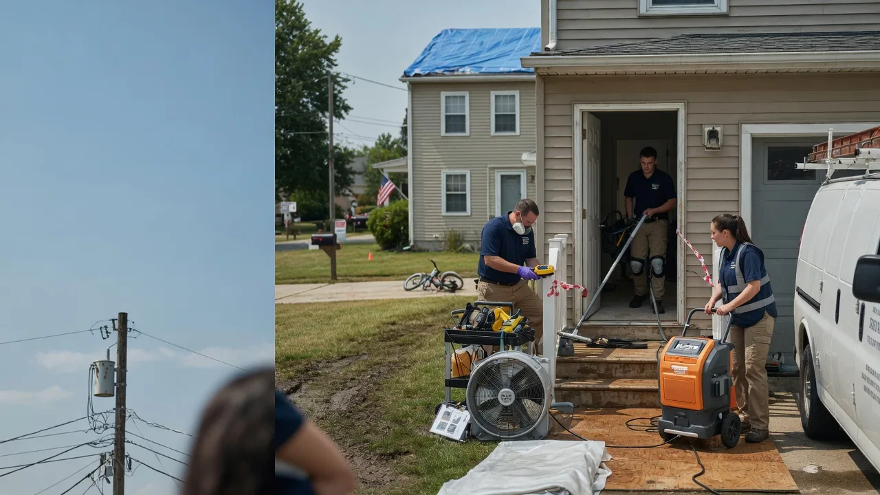 Water Damage Repair in Muscle Shoals, AL near me